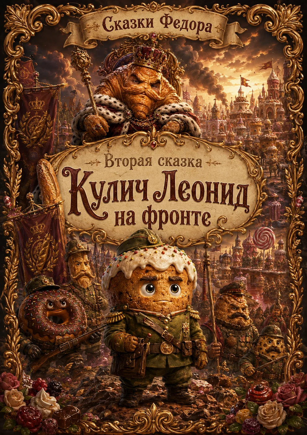 Обложка: Кулич Леонид на фронте